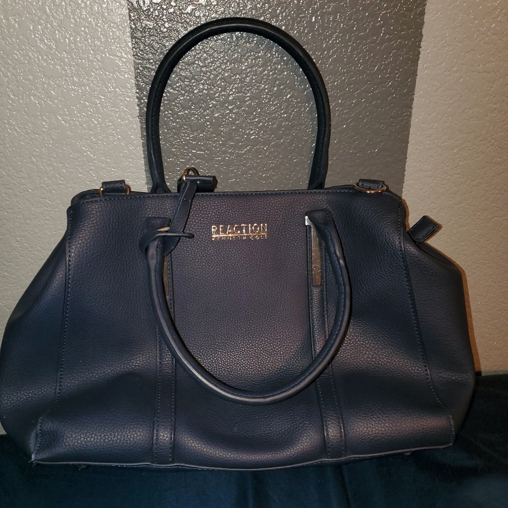 Kenneth Cole navy handbag